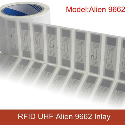 Alien 9662 890-960-MHz UHF Étiquette Adhésive Alien H3 RFID Chip Sticker Inlay