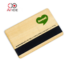 Tarjeta RFID de madera de precio de fábrica con tarjeta de visita NFC con chip Ntag213