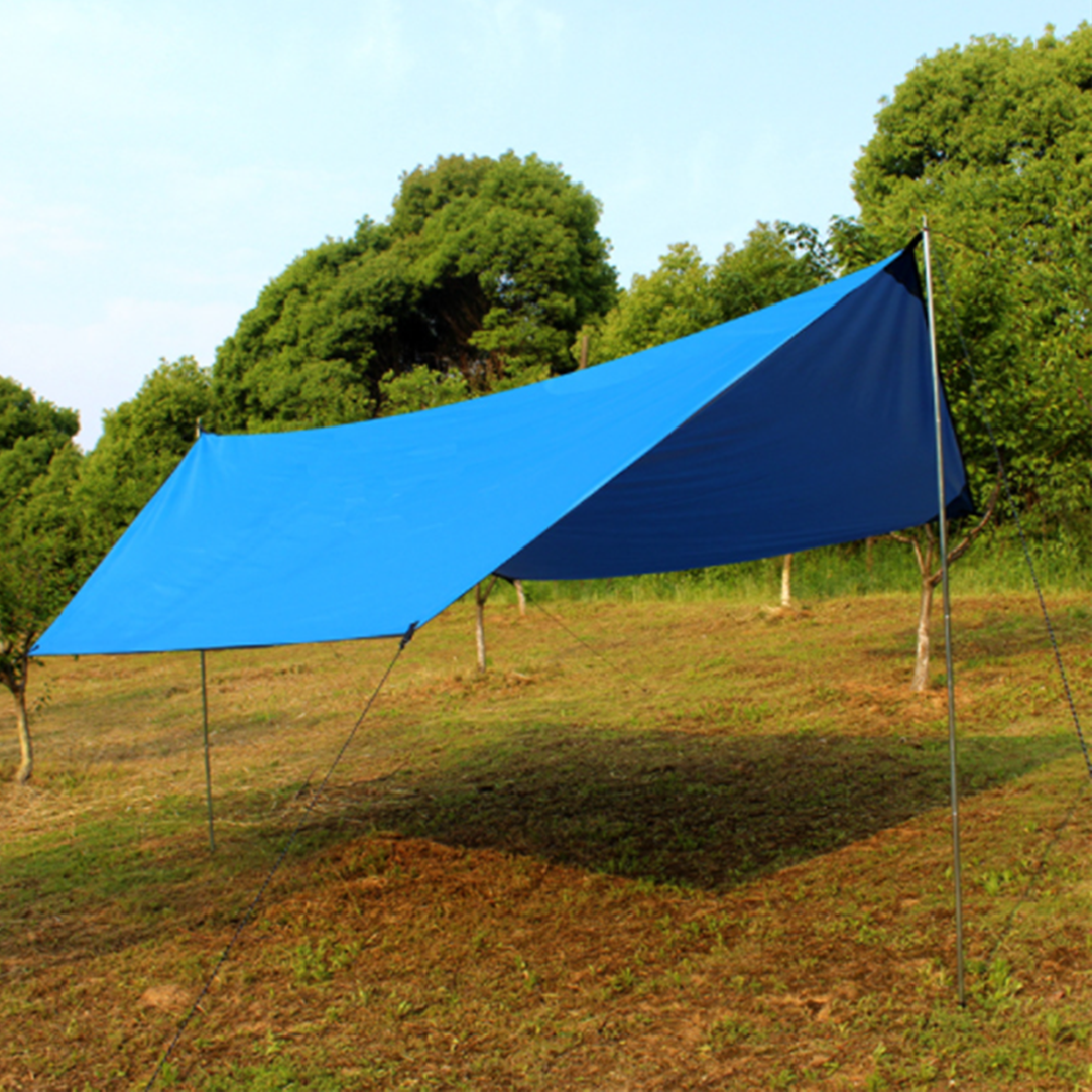 Usine Directement En Gros OEM Fabrication Imperméable Camping Hamac Tente Abri Pluie Mouche
