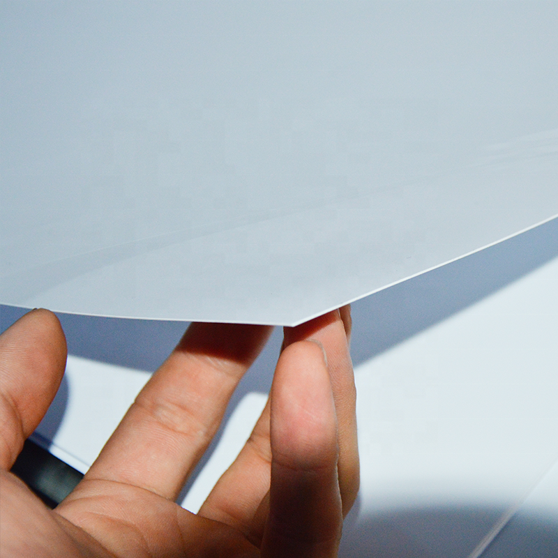 Impresión de inyección de tinta blanca Hojas de PVC para tarjetas Hoja