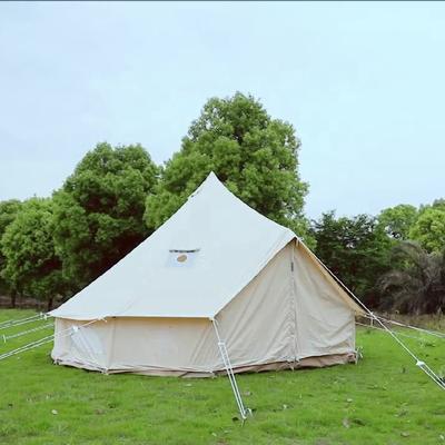 Nouveau Design Outdoor Glamping Coton Tissu Meilleure Toile Tentes Eaves Yourte Tente de Camping Pour 4 Saisons
