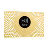 Schnelles Lesen versteckte NFC-Metallkarte Premium-Metall-Visitenkarte mit graviertem kundenspezifischem Logo