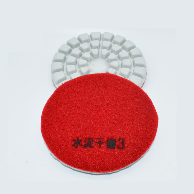 Placa de molienda seca de hormigón de 11 mm 12 cabezal de molienda de resina placa de molienda resistente al desgaste disco de diamante de molienda