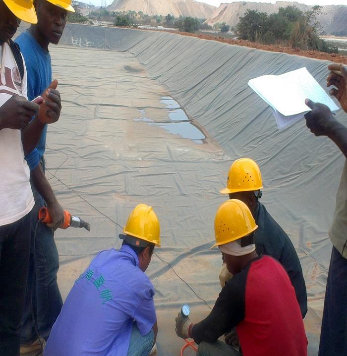 tailing waste pond project in africa