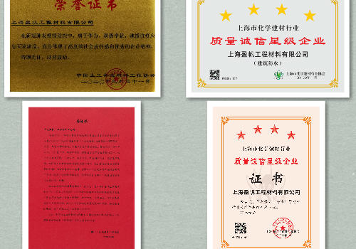  Honours of Civil Seepage Control Supplier Yingfan