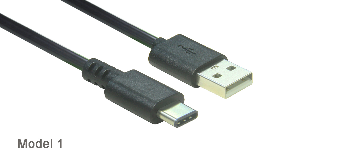 USB 2.0 A naar C oplaadkabel en datasynchronisatie
