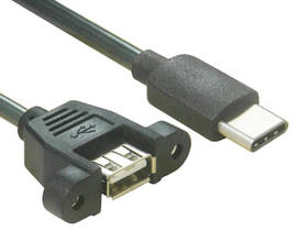 Кабель USB C — женский OTG