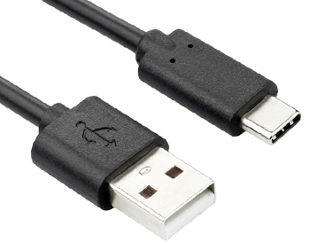USB 2.0 A to C Charging and Data Sync Cable 
