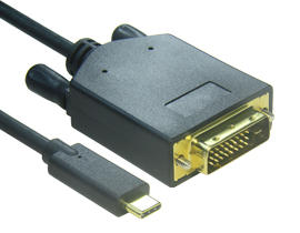 כבל USB C ל-DVI