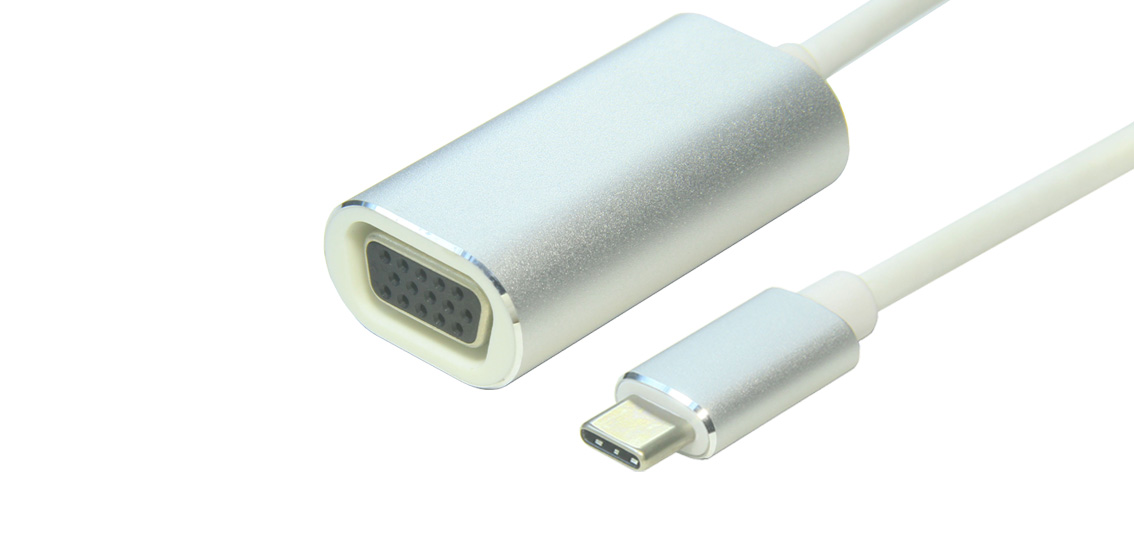USB 3.1 C to VGA Female 1920*1080@60Hz Cable