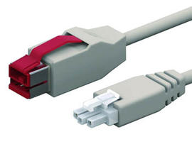 24-V-USB-POS-Kabel mit Stromversorgung