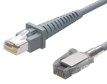 Connecteur SDL TE 4 broches vers câble RJ45 pour système de point de vente