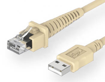 Câble USB 2.0 Type A vers RJ45 pour système de point de vente