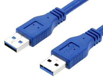 USB 3.0 Type A male naar male kabel