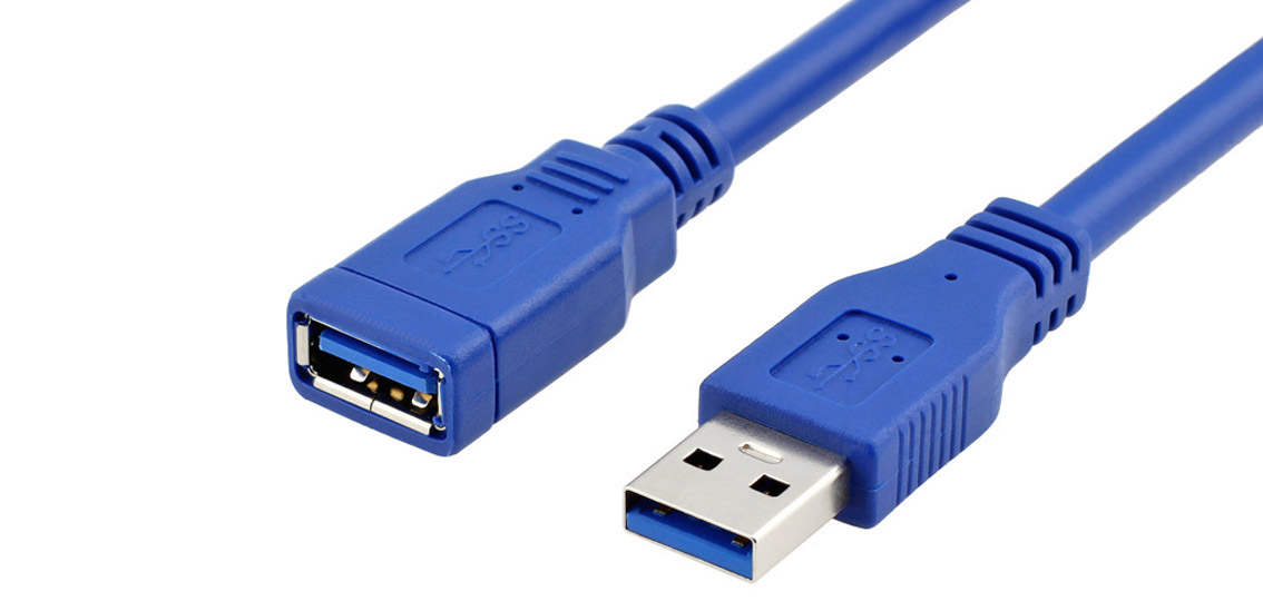 USB 3.0 Typ A Stecker auf Buchse Verlängerungskabel