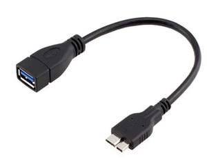 USB 3.0 Micro B OTG Cable, Micro B Male to A Female | Wholesale & From China