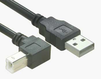 Cable de impresora USB 2.0 Tipo A macho a Tipo B macho