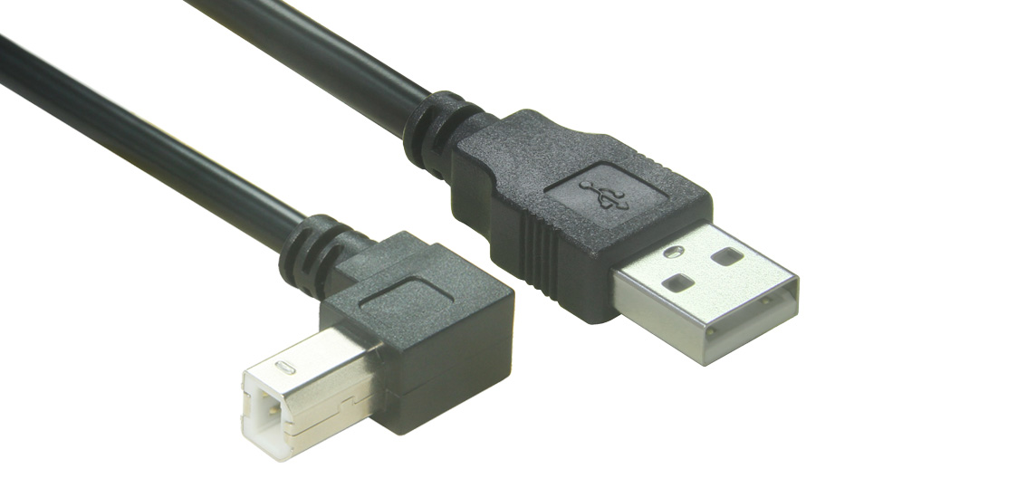 USB 2.0 Type A Male to Type B Male Printer Cable 