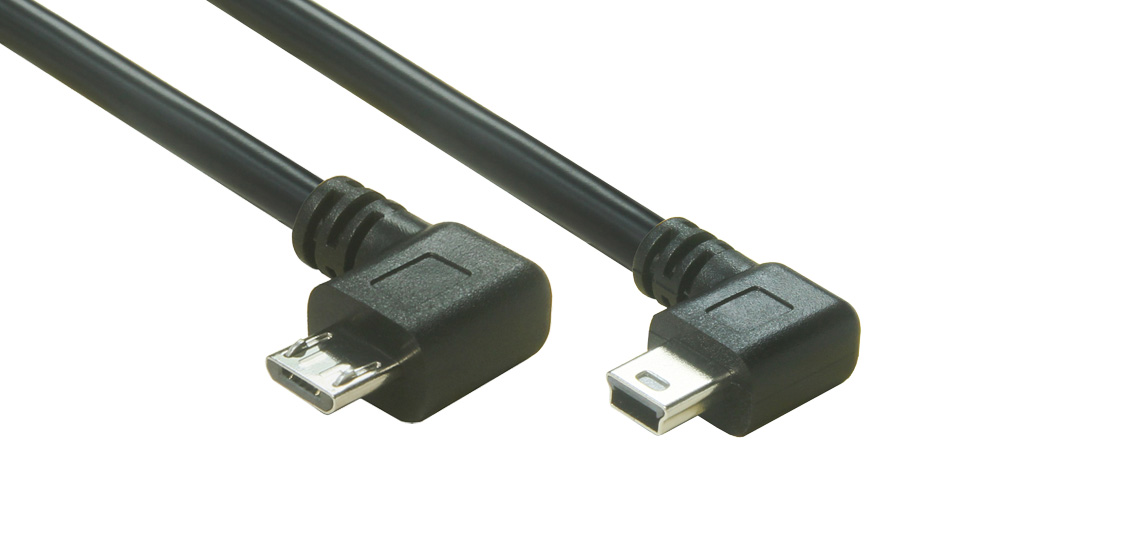 Cabo USB 2.0 Micro B para Mini B