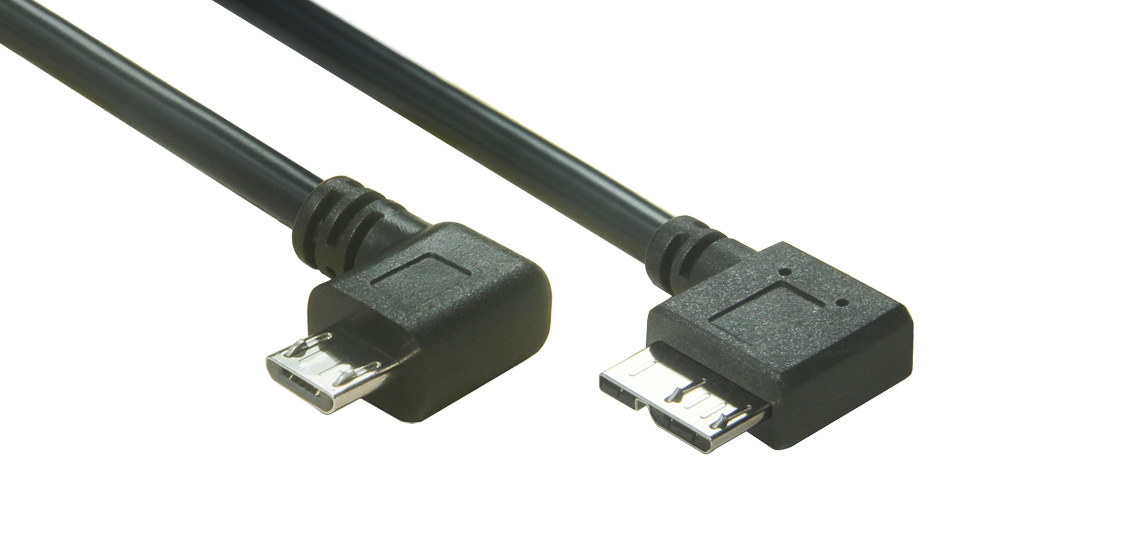 כבל USB 2.0 Micro B ל-USB 3.0 Micro B
