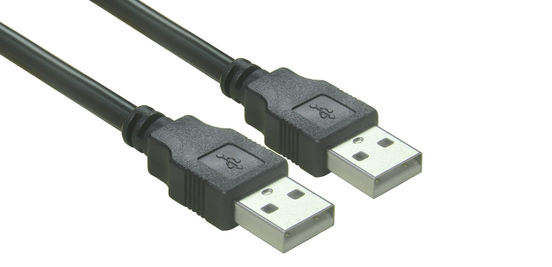 USB 2.0 A Erkek-Erkek Kablo