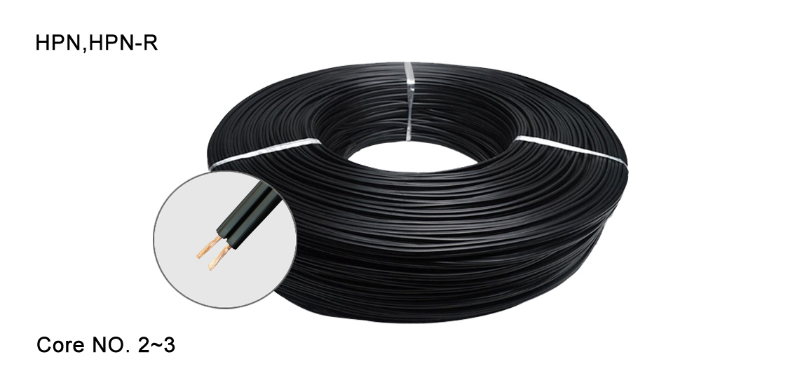 Cable de alimentación HPN de Canadá estadounidense, cable de alimentación de goma HPN, HPN-R