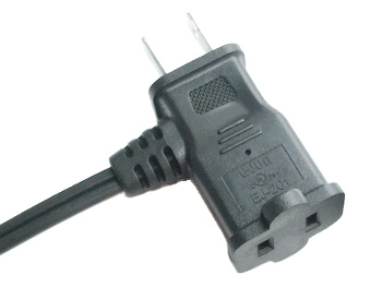 UL&CSA Approved America/Canada NEMA 1-15P to 1-15R Adapter Power Cord