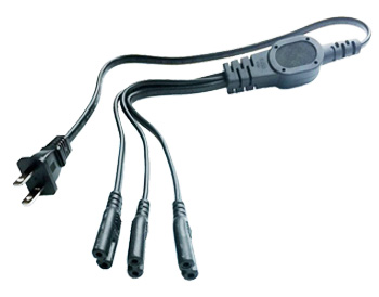 Cable de alimentación 3 en 1 aprobado por UL&CSA para Estados Unidos / Canadá