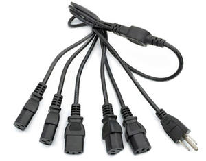 America/Canada 5 in 1 Power Cord | Wholesale & From China