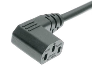 America/Canada Right Angle Short IEC C13 Power Cord | Wholesale & From China
