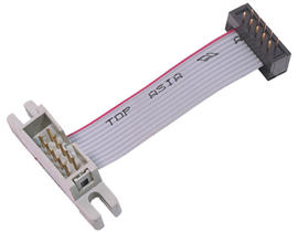 IDC-Kabelkonfektion mit 1,27 mm Rastermaß