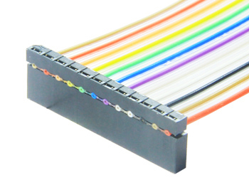 Серия однорядных кабелей SAMTEC DIP с шагом 2,54 мм
