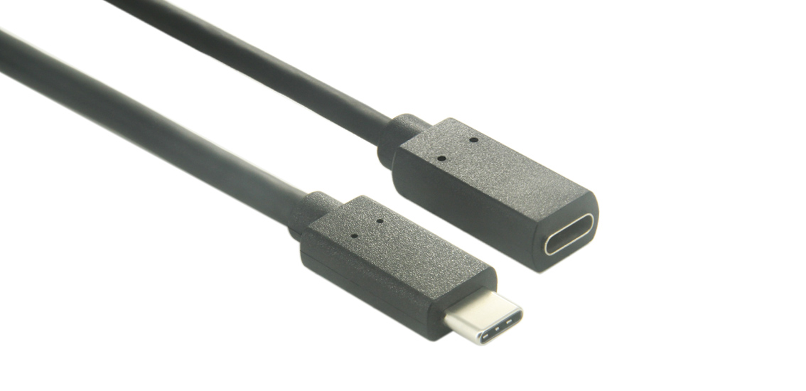 Câble d’extension USB C de haute qualité USB 3.1 Type C Mâle à Femelle Extension Gen 2 Câble