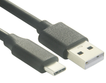 كابل شحن ومزامنة بيانات USB 2.0 A إلى C