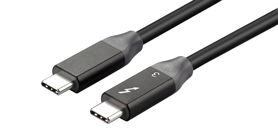 USB4 40Gbps 20V 5A PD100W compatible con cable Thunderbolt 3