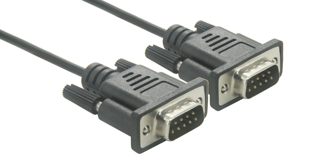 High Quality D-SUB DB9 RS232 Cable For Machines