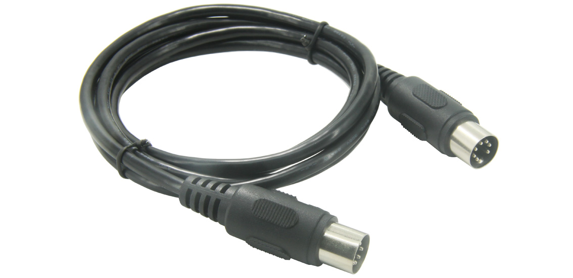 Câble DIN de haute qualité Câble vidéo / audio