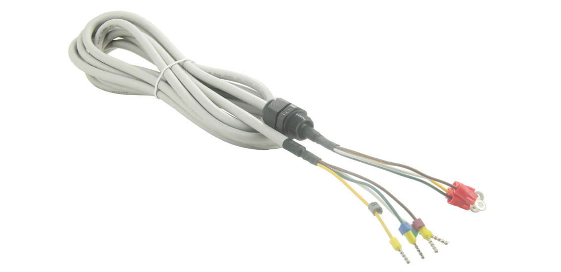Waterdichte IP67 circulaire connector M12-kabel