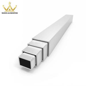 High quality aluminium square pipe manufacturer with difference surface color