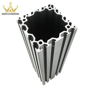 Aluminium extruded profile for stage and partition frame