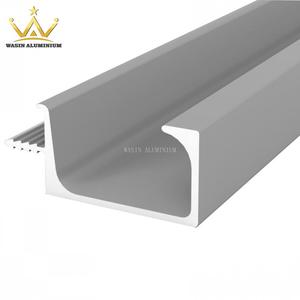 Silver Anodized Cabinet Aluminium Profile Factory
