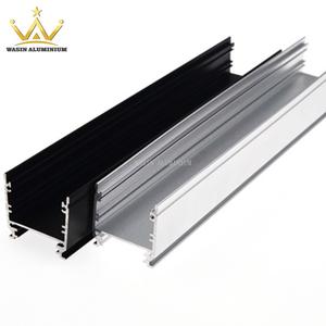 LED Light Frame Extruded Aluminium Door Profile With Anodize Surface