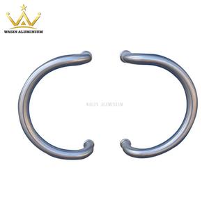Stainless Steel Curve Handle For Aluminum Spring Door