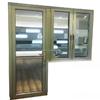 Aluminum glass doors for kitchen or toilet