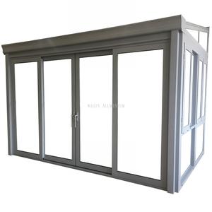 Hot sale aluminum winter garden manufacturer with sliding window door