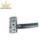 Custom Gloss Black Sliding Handles Aluminium Accessories Single Point Casement Door Window Lever Handle