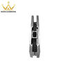 Swing Glass Door Hardware Accessories Top Corner Clip Clamp Stainless Steel Top Patch Fittings For Office Glazed Doors