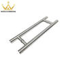 Hot Sale Glass Door Push Pull Handle H Style Stainless Steel Bathroom Round Tube Bar Pull Handles
