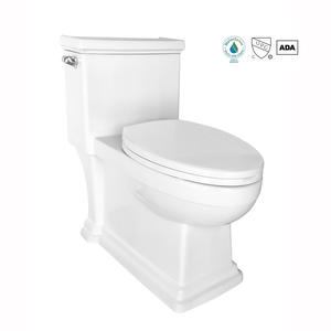 Comfort Height Skirted One-piece Compact Elongated 1.28 Gpf Toilet