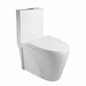 Top Flush One Piece Ceramic Bathroom Toilet